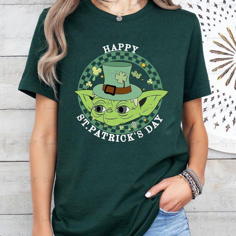 Yoda St Patricks Day Disney Vuitino Shirt Yoda St Patricks Day Disney Vuitino Shirt